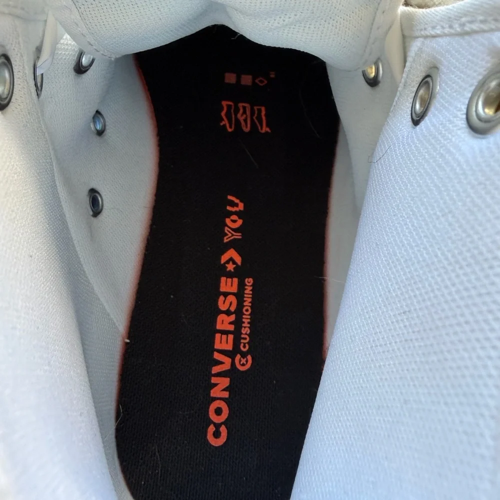 Light Blue High-Top Sneakers - Picture 12 of 16